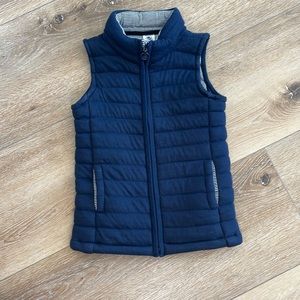 Petit bateau Blue boy vest size 6 in good conditions